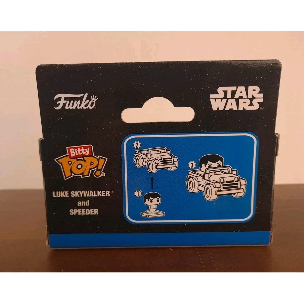 Funko: Bitty Pop Star Wars - Luke Skywalker‎ and Speeder (exclusive)